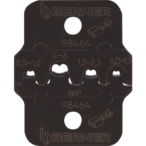 Mors pour pince à sertir cosse non isolée 0,25-6 mm